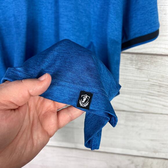Barton Linx Men's Blue Polo Golf Shirt Size XL - Picture 5 of 7